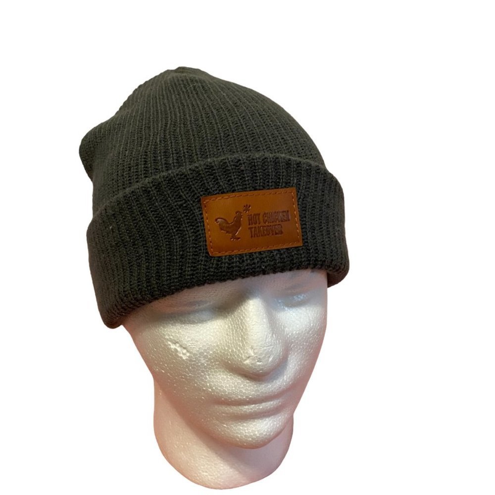 Nashville Hot Chicken Takeover Cleveland Columbus Ohio New York Beanie Hat OS